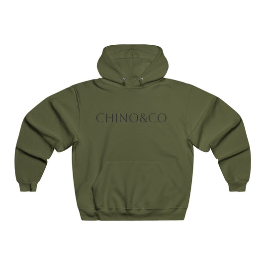 Chino&Co Men’s Casual Military Green Hoodie