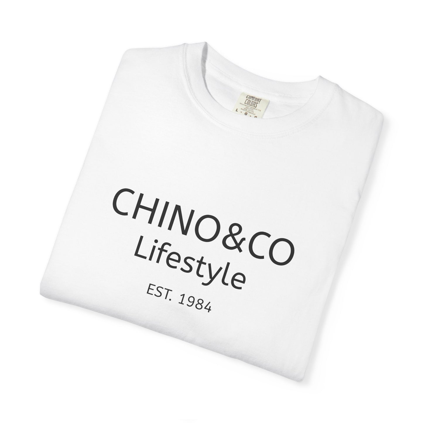 Chino&Co Lifestyle Tee – Est. 1984
